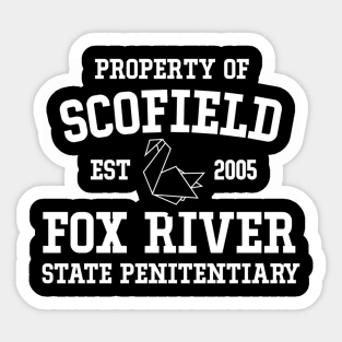 Prison Break Cool Graphic Sticker